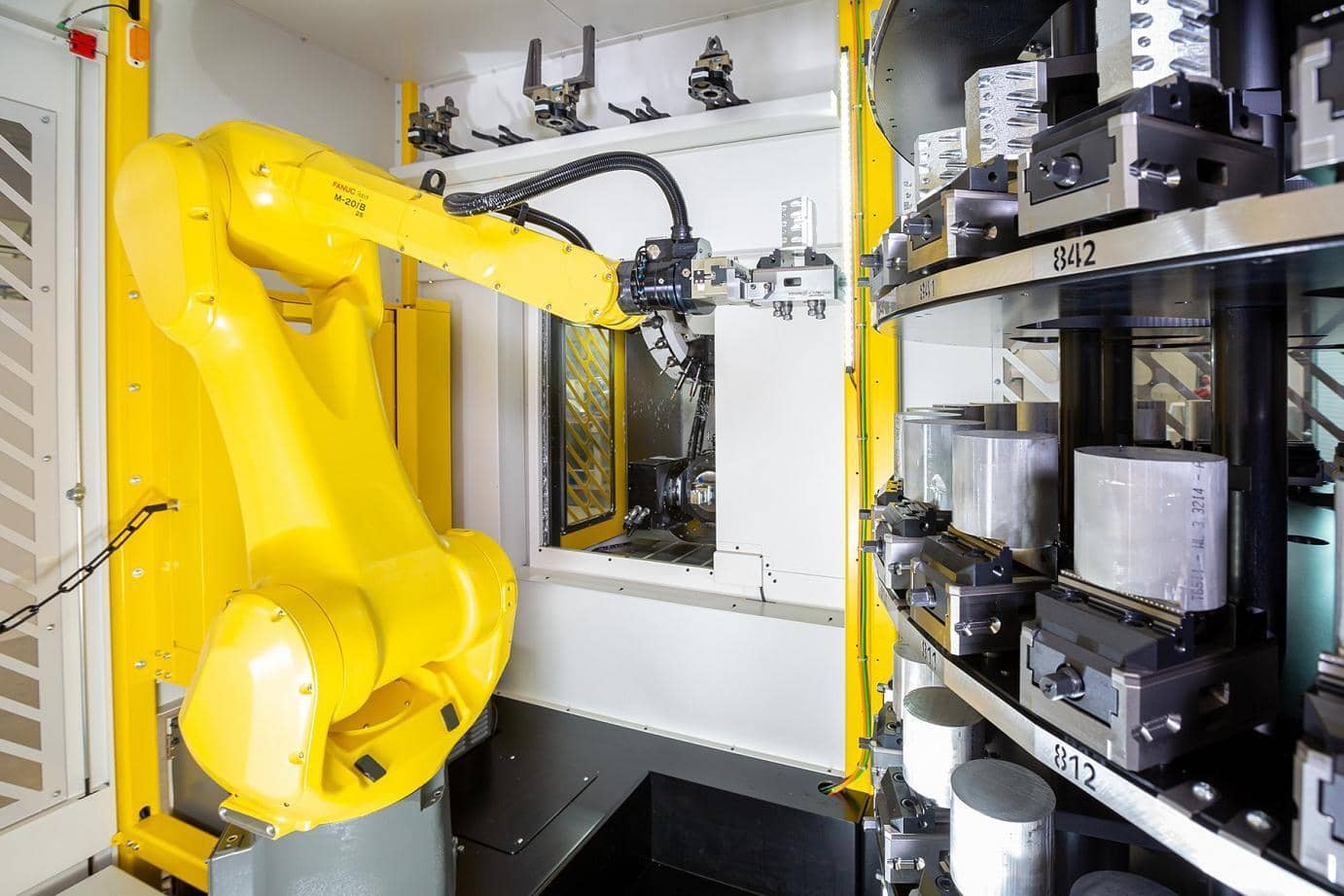 the Fanuc Robodrill Plus Big K, an automated CNC machining solution built by Methods Machine Tools