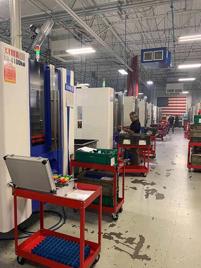 KIWAs on Azimuth's shop floor