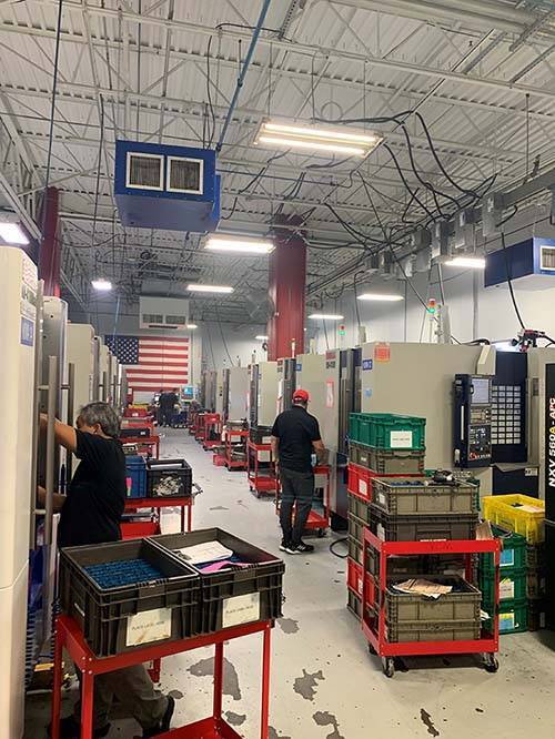 Azimuth Technology Shop Floor