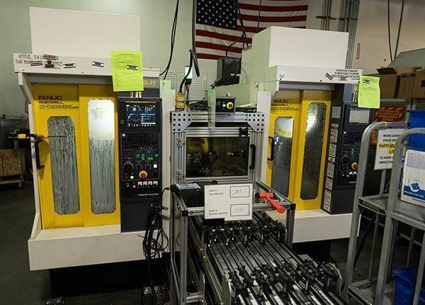 Photo of a Fanuc machine