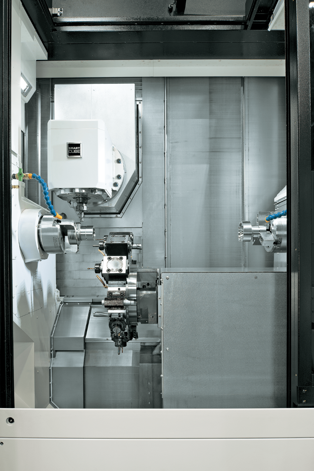 JX-200 Ultra-modern 6-to-10-inch chuck B-axis, multitasking CNC machine
