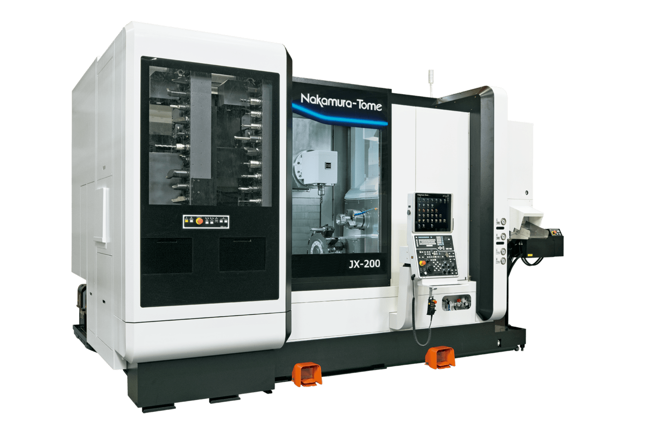 Nakamura-Tome JX-200 From Diagonal Right with Machine Closed