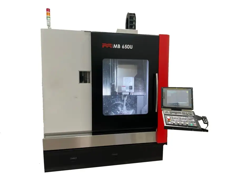 Methods MB650U 5-axis CNC machining center with CNC control