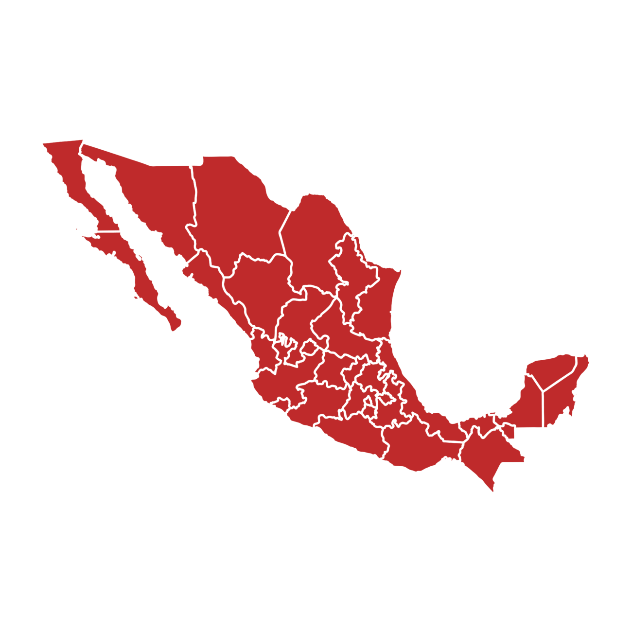 Map of Mexico