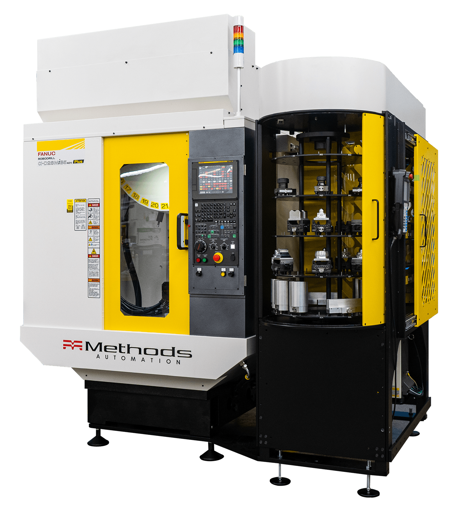 The Plus-K automated CNC machining solution sold by Methods Machine Tools