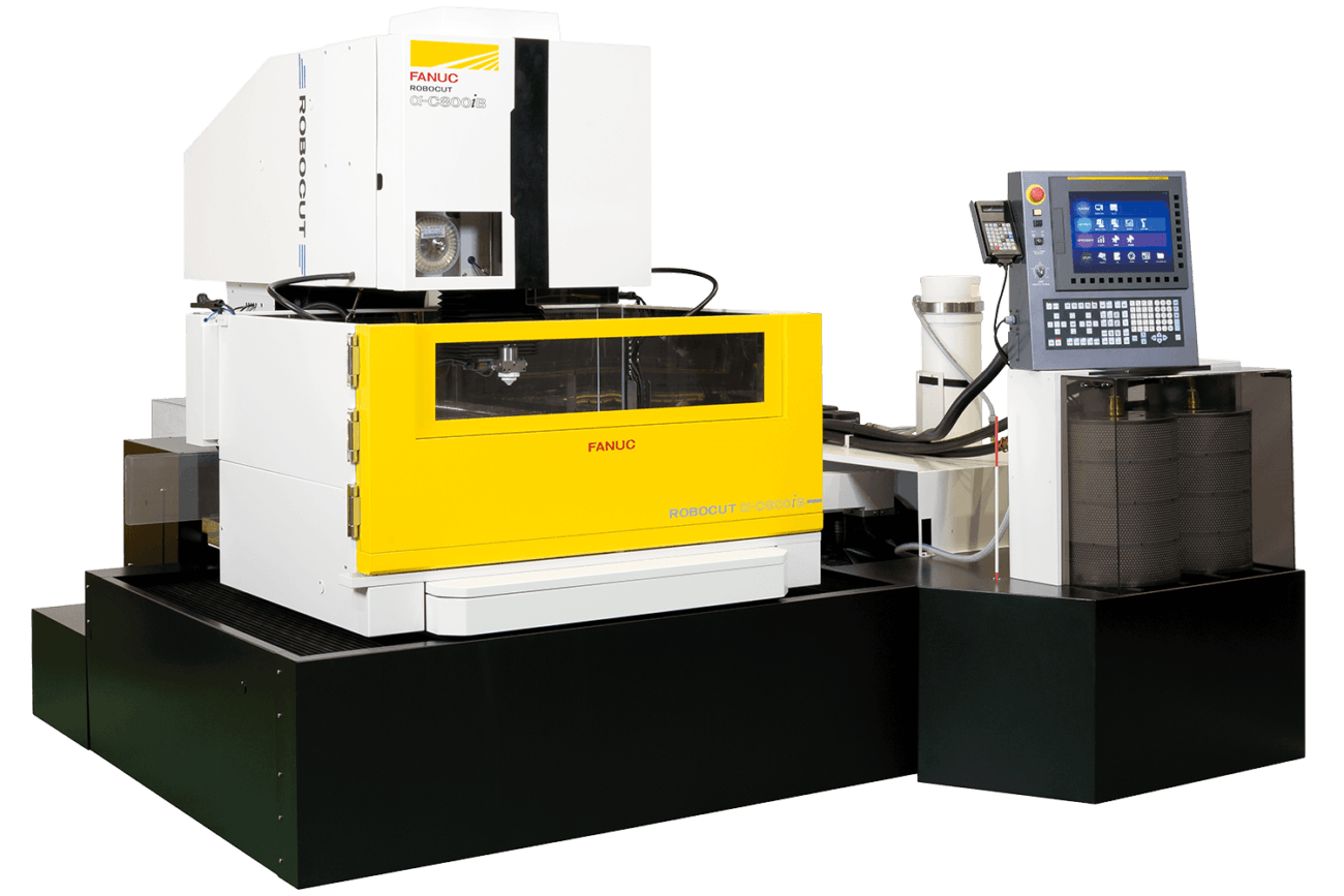 the Fanuc Robocut C800iB-12 Wire EDM, a CNC machining solution sold by Methods Machine Tools