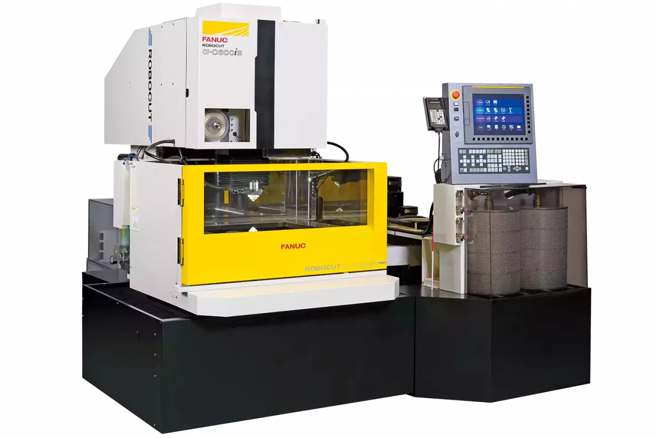 The Fanuc Robocut C600iB Wire EDM, a cnc machining solution sold by Methods Machine Tools