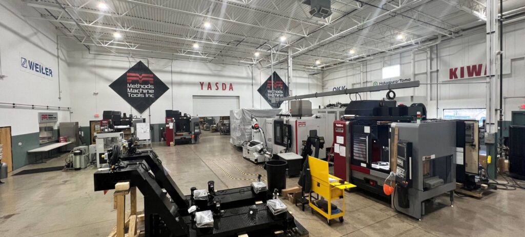 Methods Machine Tools Wixom Michigan CNC machine showroom and technology center