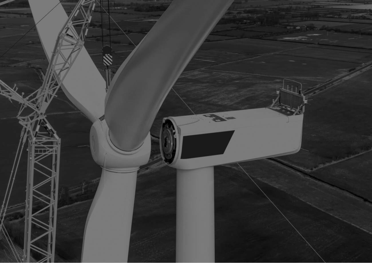 Windmill for energy creation used by the energy industry and built using cnc machine tools