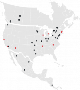 Map of the Methods Machine network.