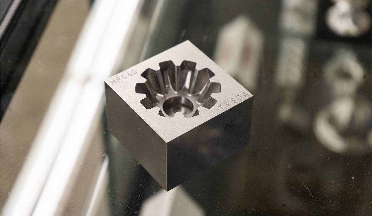 die mold produced on a yasda cnc machine